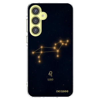 Picasee silikónový prehľadný obal pre Samsung Galaxy A35 5G A356B - LEO