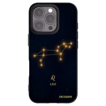 Picasee silikónový čierny obal pre Apple iPhone 16 Pro - LEO