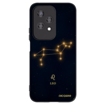 Picasee silikónový čierny obal pre Honor 200 Lite - LEO