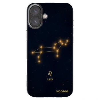 Picasee silikónový prehľadný obal pre Apple iPhone 16 Plus - LEO
