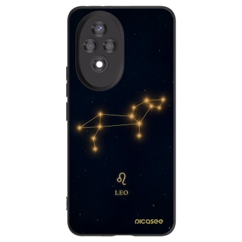 Picasee silikónový čierny obal pre Honor 200 Pro 5G - LEO