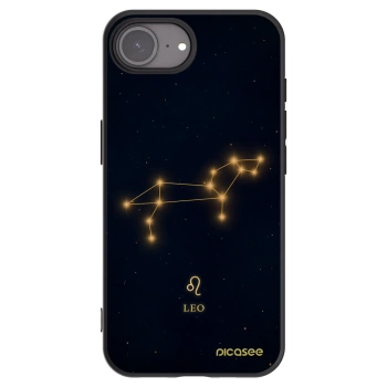 Picasee silikónový čierny obal pre Apple iPhone 16e - LEO