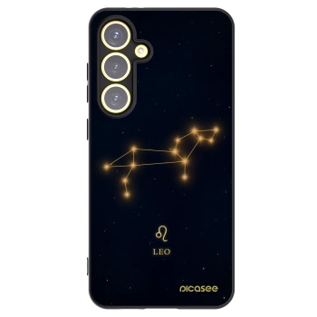 Picasee silikónový čierny obal pre Samsung Galaxy S24 FE S721B - LEO