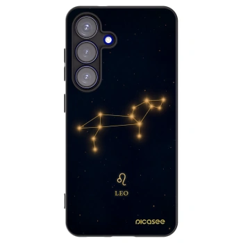 Picasee silikónový čierny obal pre Samsung Galaxy S25 5G - LEO