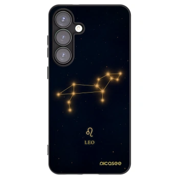 Picasee silikónový čierny obal pre Samsung Galaxy S25+ 5G - LEO