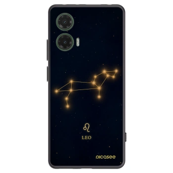 Picasee silikónový čierny obal pre Motorola Moto G35 5G - LEO