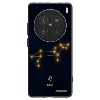 Picasee silikónový čierny obal pre Vivo X200 Pro - LEO