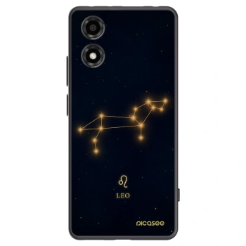 Picasee silikónový čierny obal pre Motorola Moto E14 - LEO