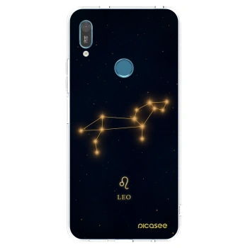 Picasee silikónový prehľadný obal pre Huawei Y6 2019 - LEO