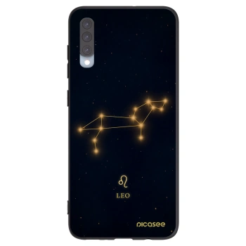 Picasee silikónový čierny obal pre Samsung Galaxy A70 A705F - LEO