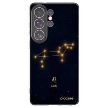Picasee silikónový čierny obal pre Samsung Galaxy S26 Ultra - LEO