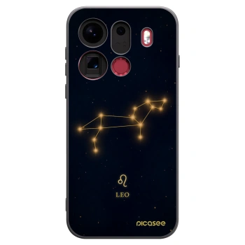 Picasee silikónový čierny obal pre OPPO Find X9 Pro - LEO