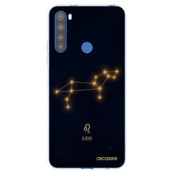 Picasee silikónový prehľadný obal pre Xiaomi Redmi Note 8T - LEO