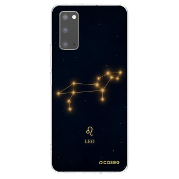 Picasee silikónový prehľadný obal pre Samsung Galaxy S20 G980F - LEO