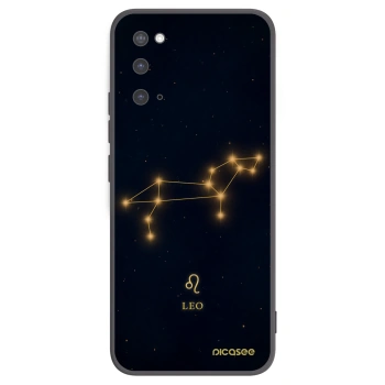 Picasee silikónový čierny obal pre Samsung Galaxy S20 G980F - LEO