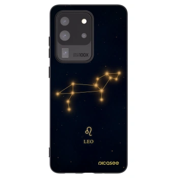 Picasee silikónový čierny obal pre Samsung Galaxy S20 Ultra 5G G988F - LEO