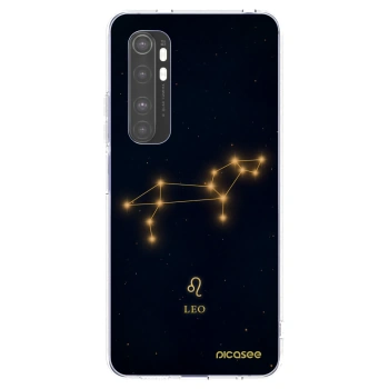Picasee silikónový prehľadný obal pre Xiaomi Mi Note 10 Lite - LEO