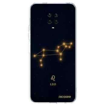 Picasee silikónový prehľadný obal pre Xiaomi Redmi Note 9S - LEO