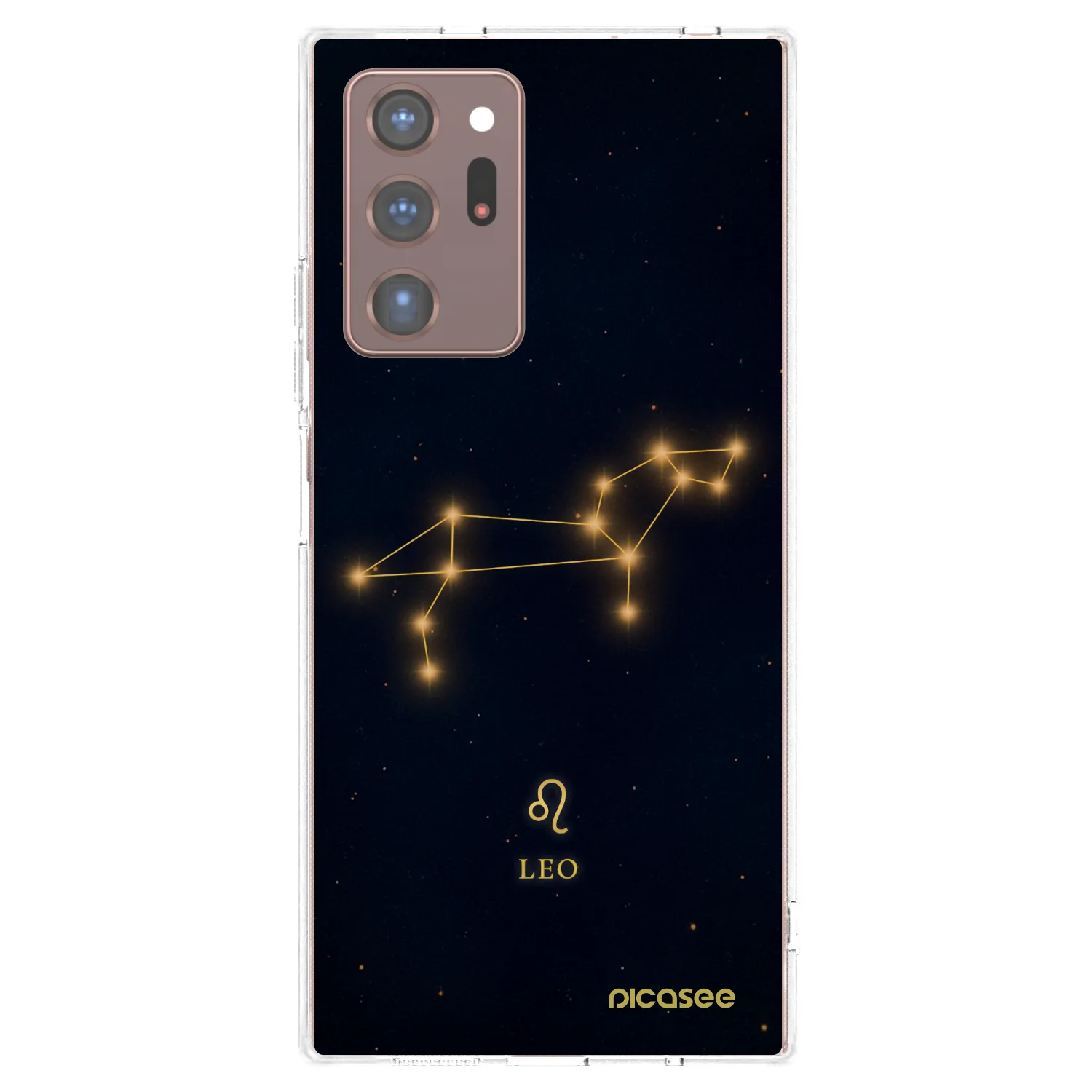 Picasee silikónový prehľadný obal pre Samsung Galaxy Note 20 Ultra - LEO