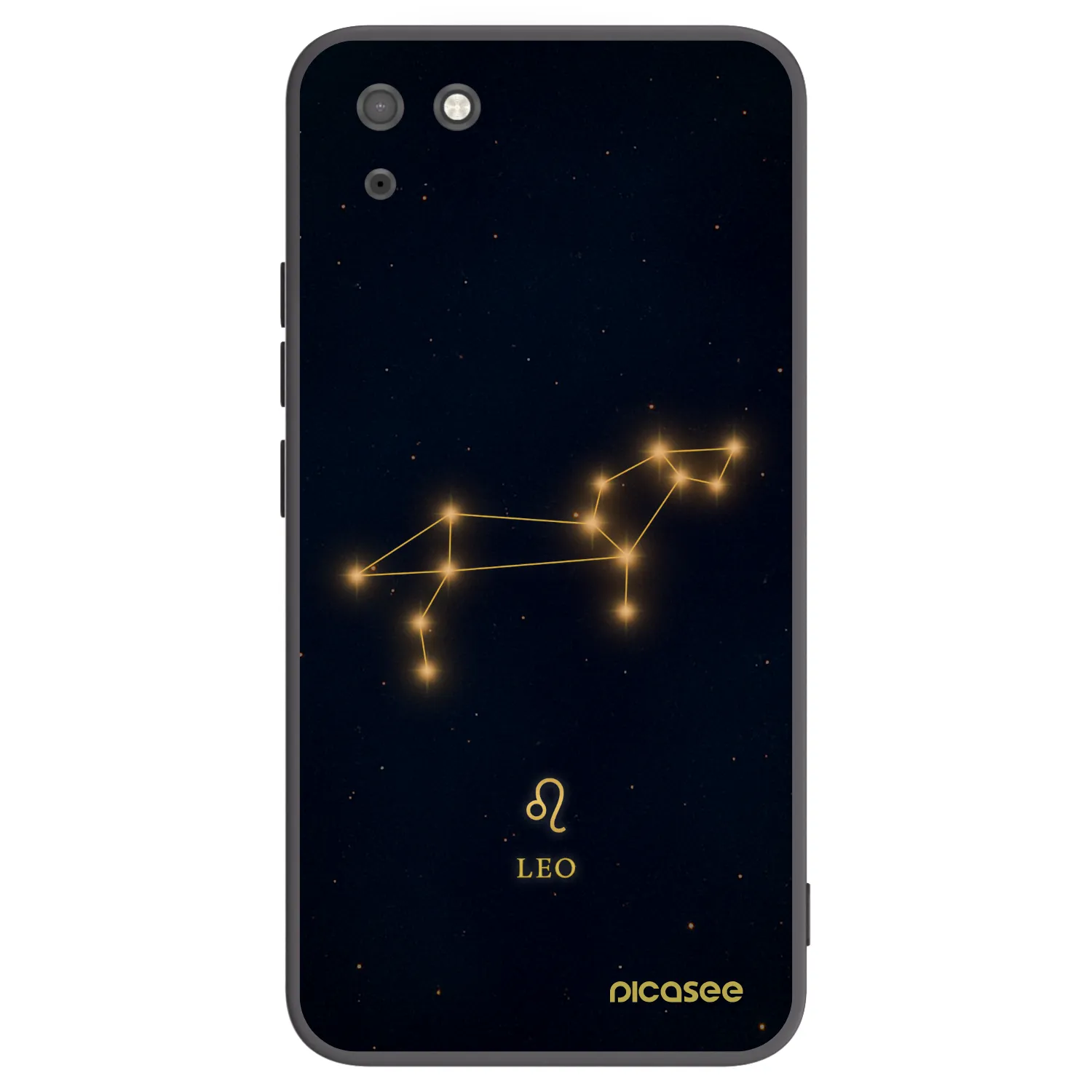 Picasee silikónový čierny obal pre Huawei Y5P - LEO
