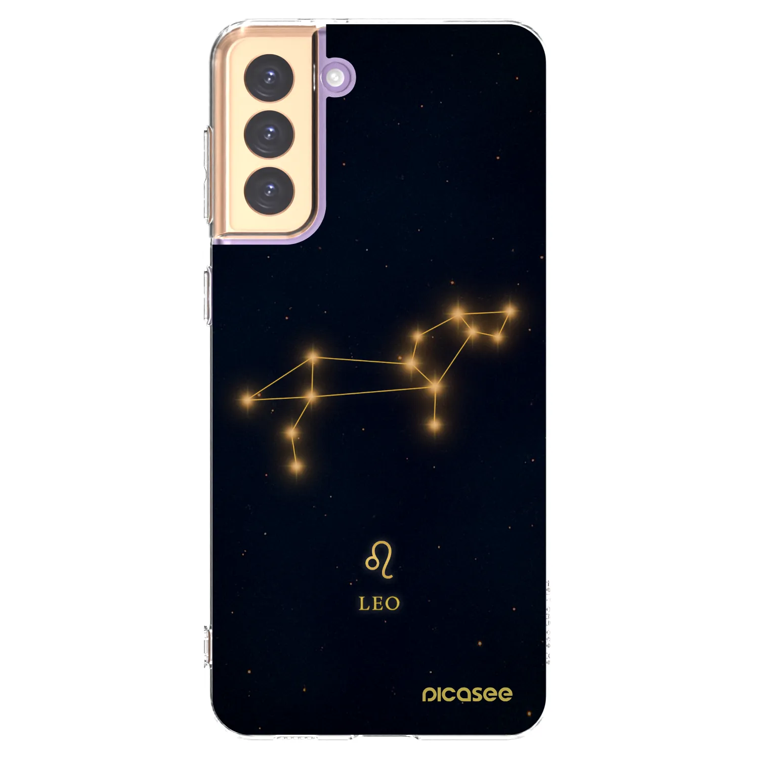 Picasee silikónový prehľadný obal pre Samsung Galaxy S21+ 5G G996F - LEO