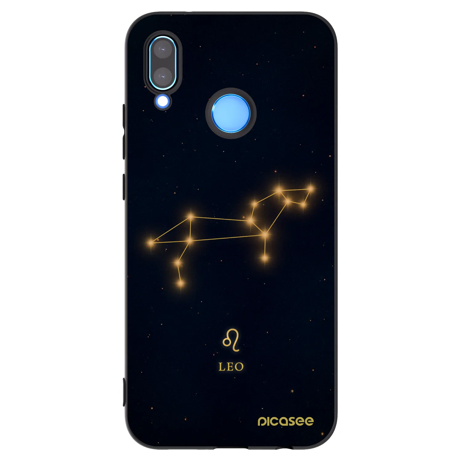 Picasee silikónový čierny obal pre Huawei P20 Lite - LEO