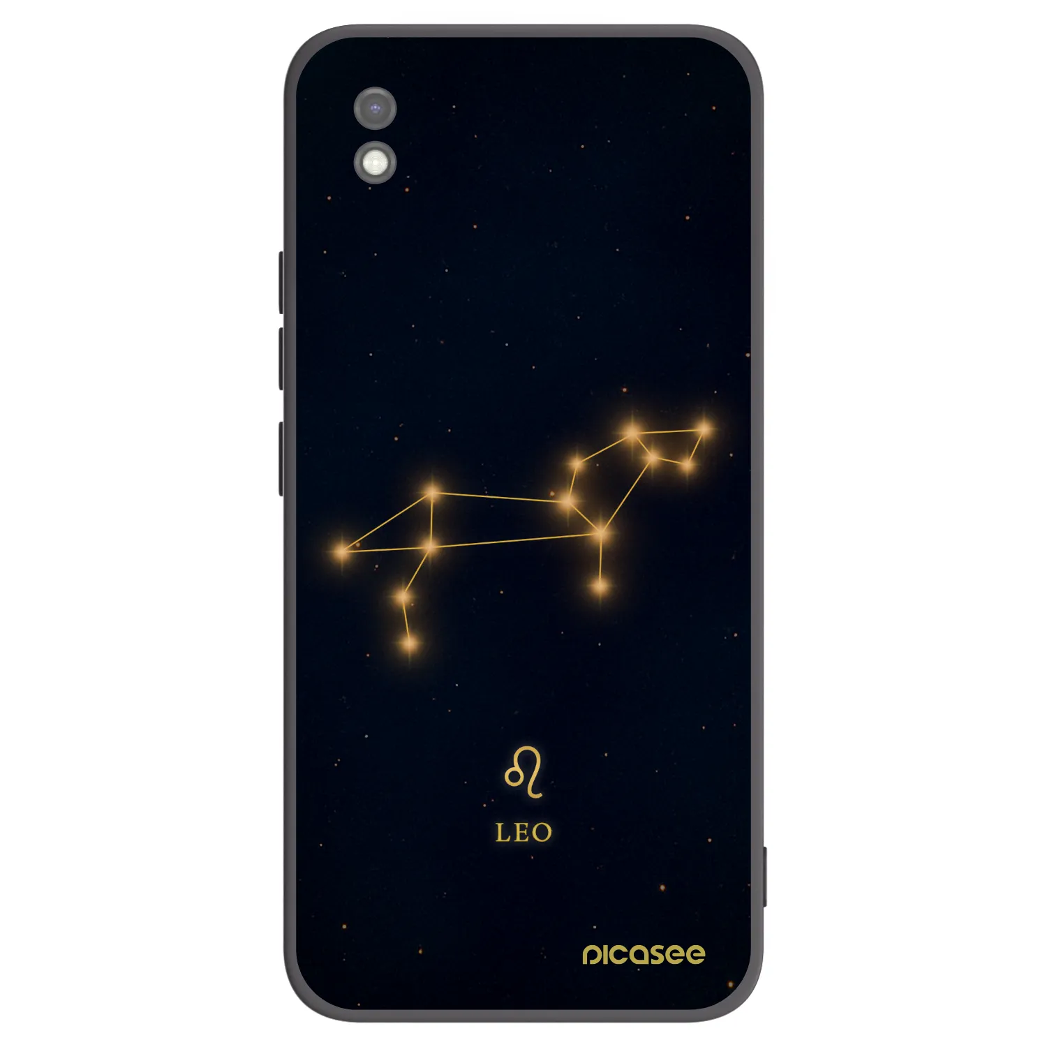 Picasee silikónový čierny obal pre Xiaomi Redmi 9AT - LEO