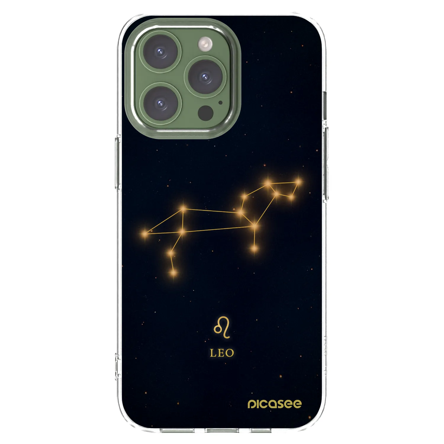 Picasee silikónový prehľadný obal pre Apple iPhone 13 Pro - LEO