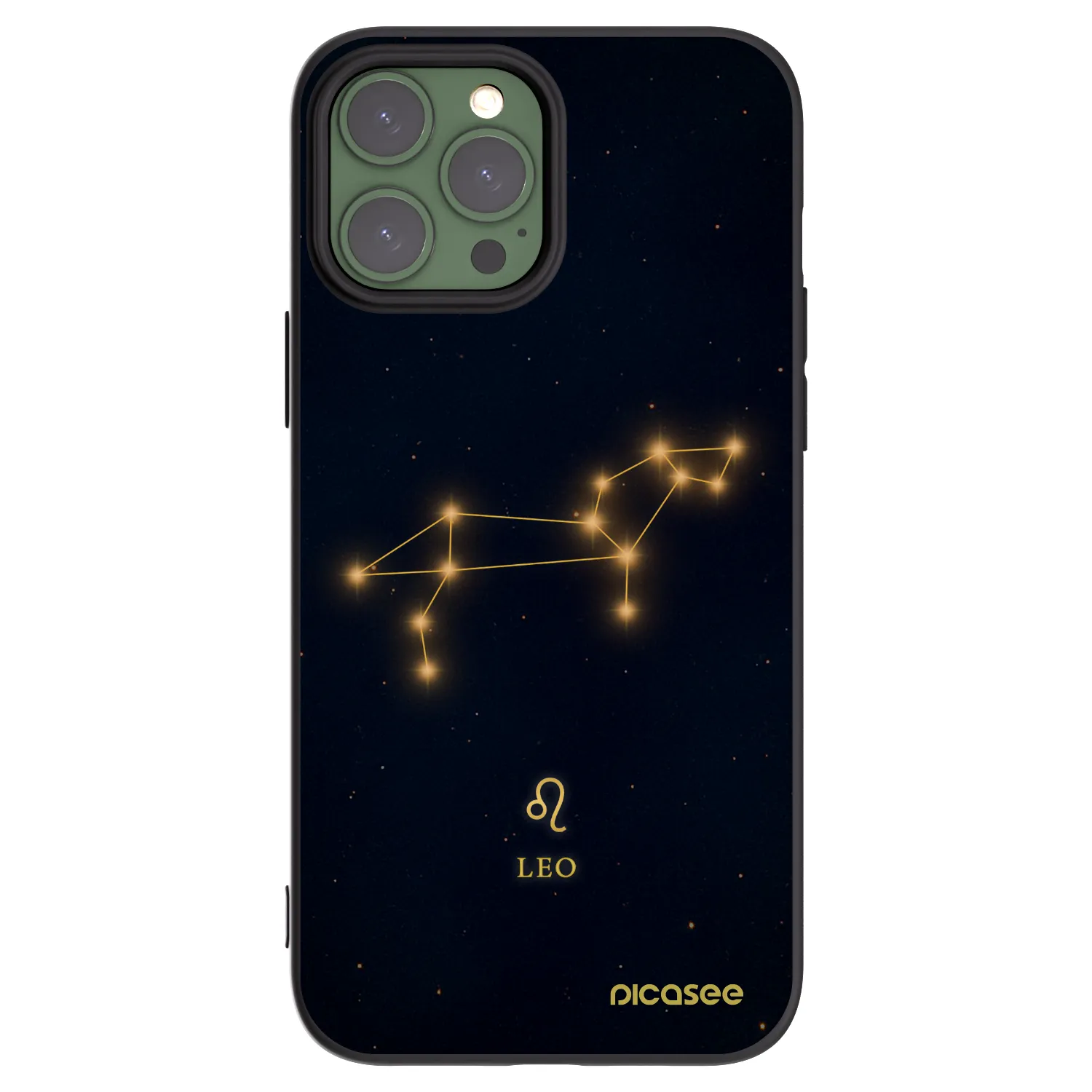 Silikónový čierny obal pre Apple iPhone 13 Pro Max - LEO
