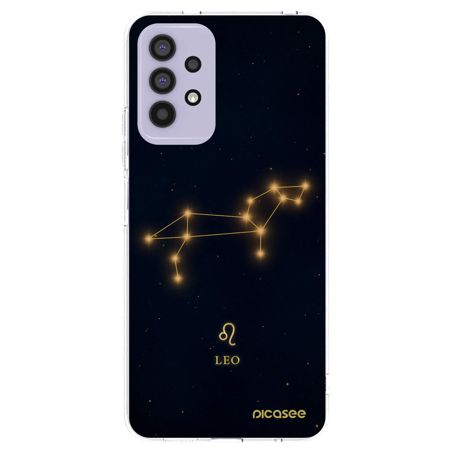 Picasee silikónový prehľadný obal pre Samsung Galaxy A32 4G SM-A325F - LEO