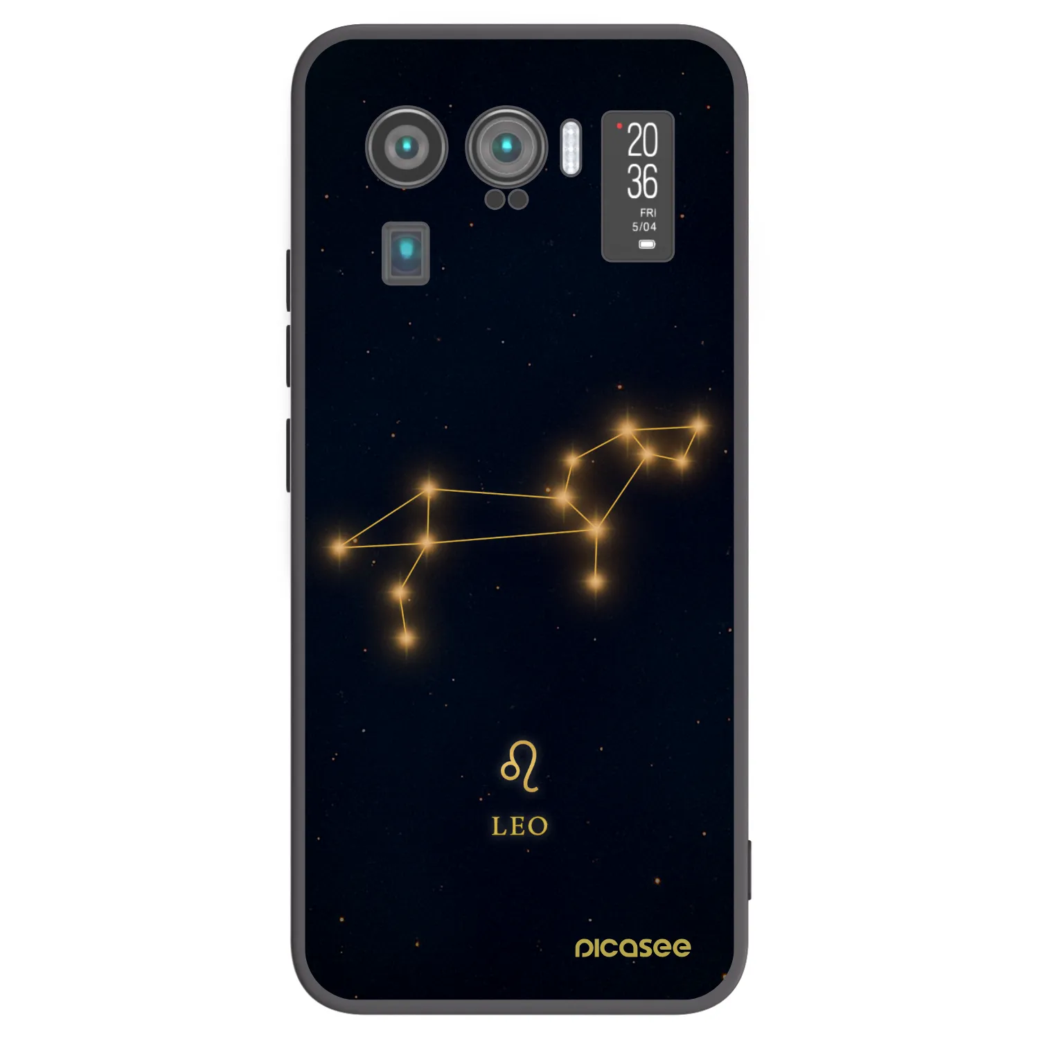 Picasee silikónový čierny obal pre Xiaomi Mi 11 Ultra - LEO