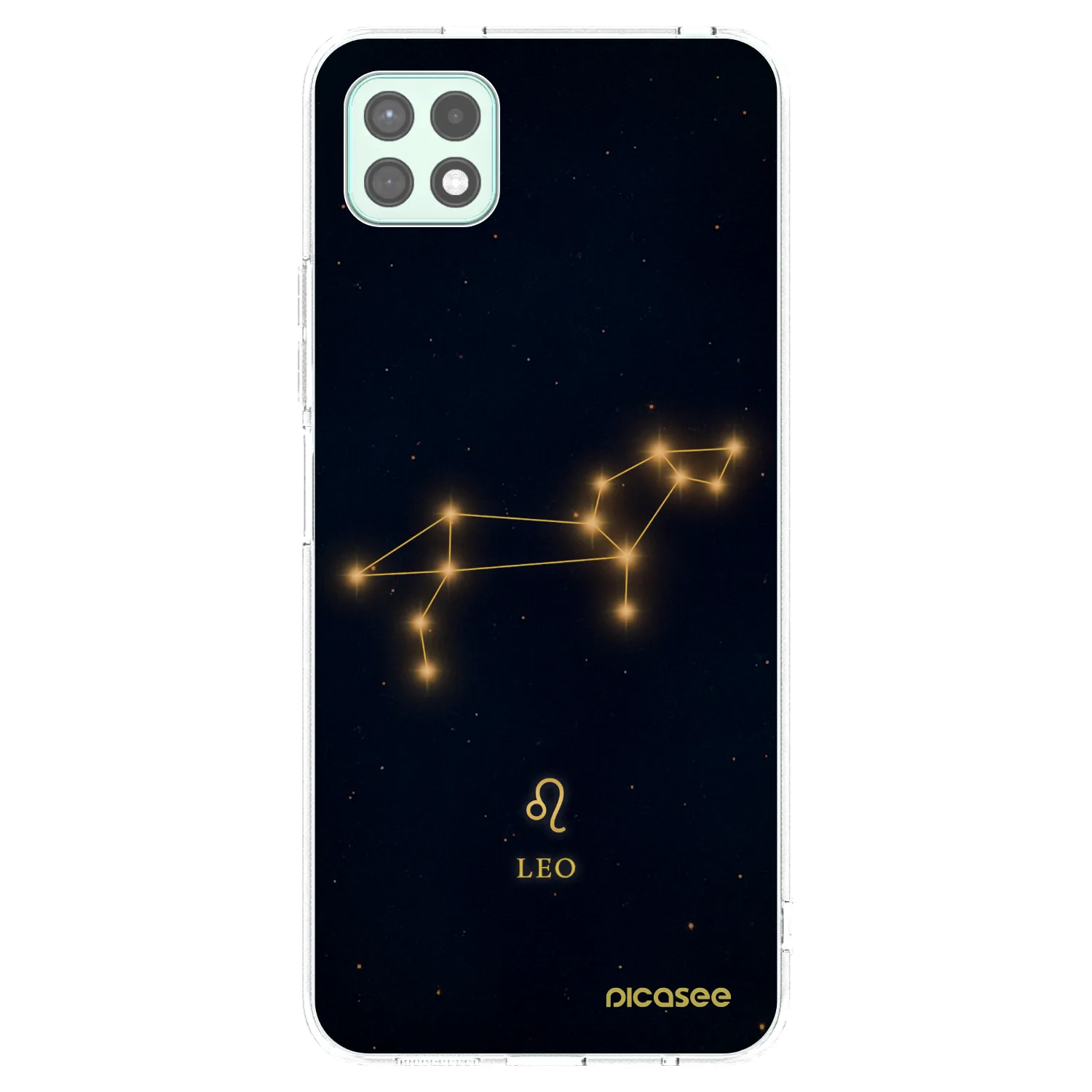 Picasee silikónový prehľadný obal pre Samsung Galaxy A22 A226B 5G - LEO