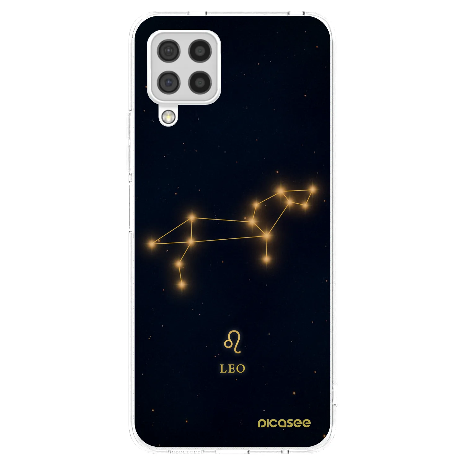 Picasee silikónový prehľadný obal pre Samsung Galaxy A22 A225F 4G - LEO
