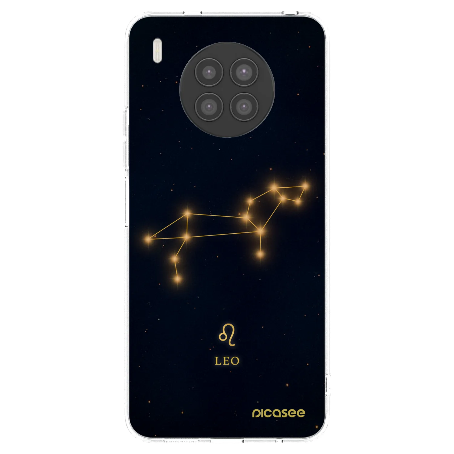 Picasee silikónový prehľadný obal pre Huawei Nova 8i - LEO