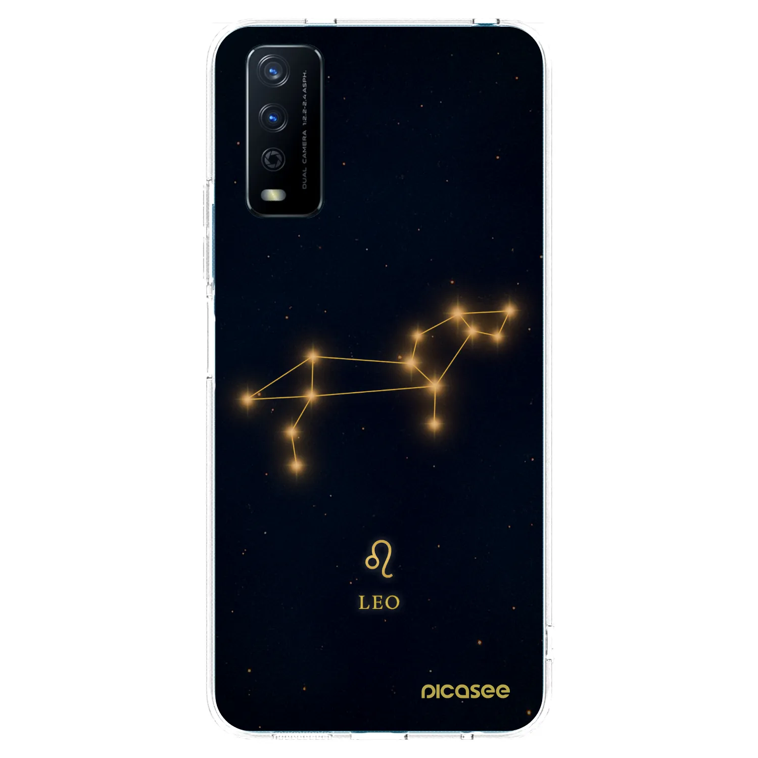 Picasee silikónový prehľadný obal pre Vivo Y11s - LEO