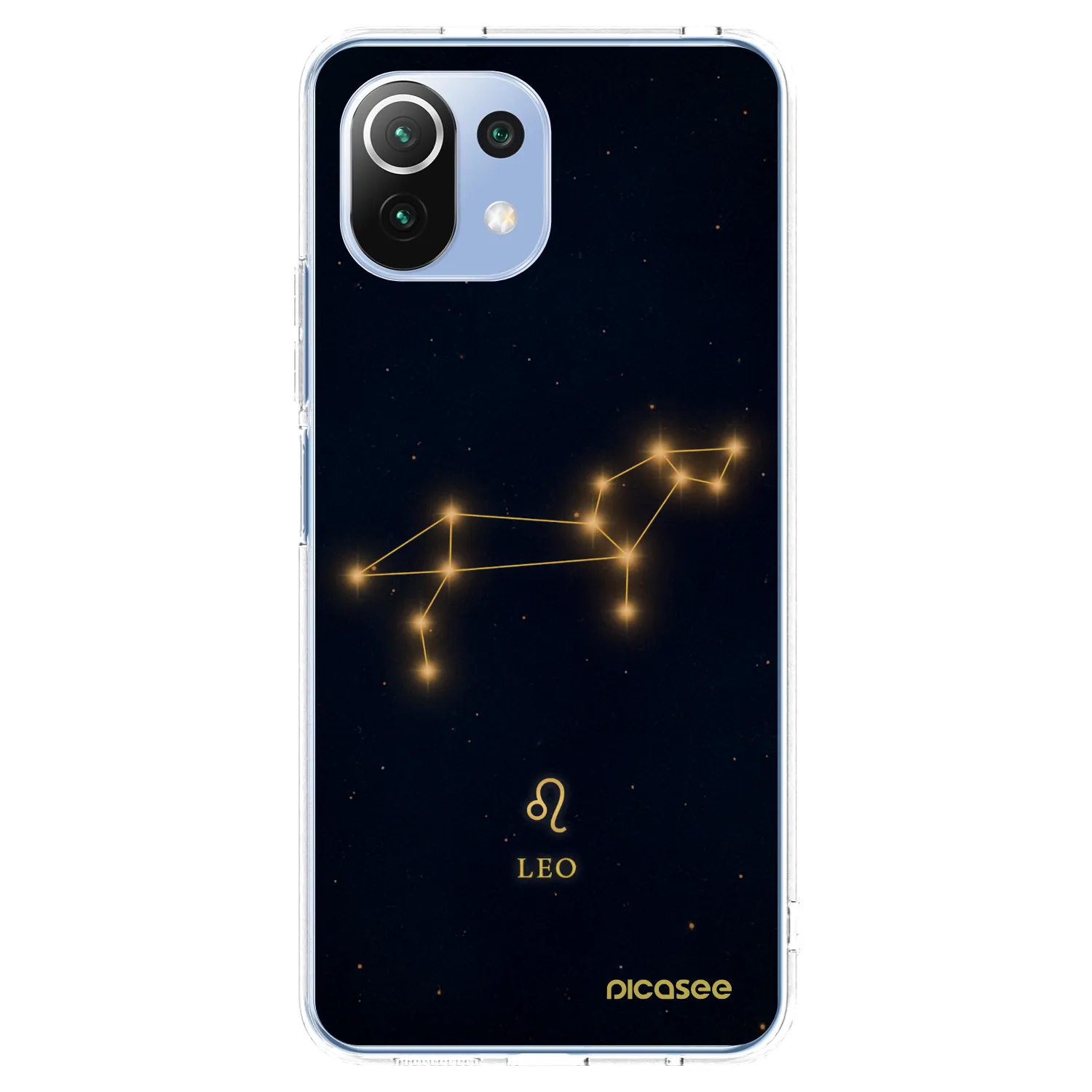 Picasee silikónový prehľadný obal pre Xiaomi 11 Lite 5G NE - LEO