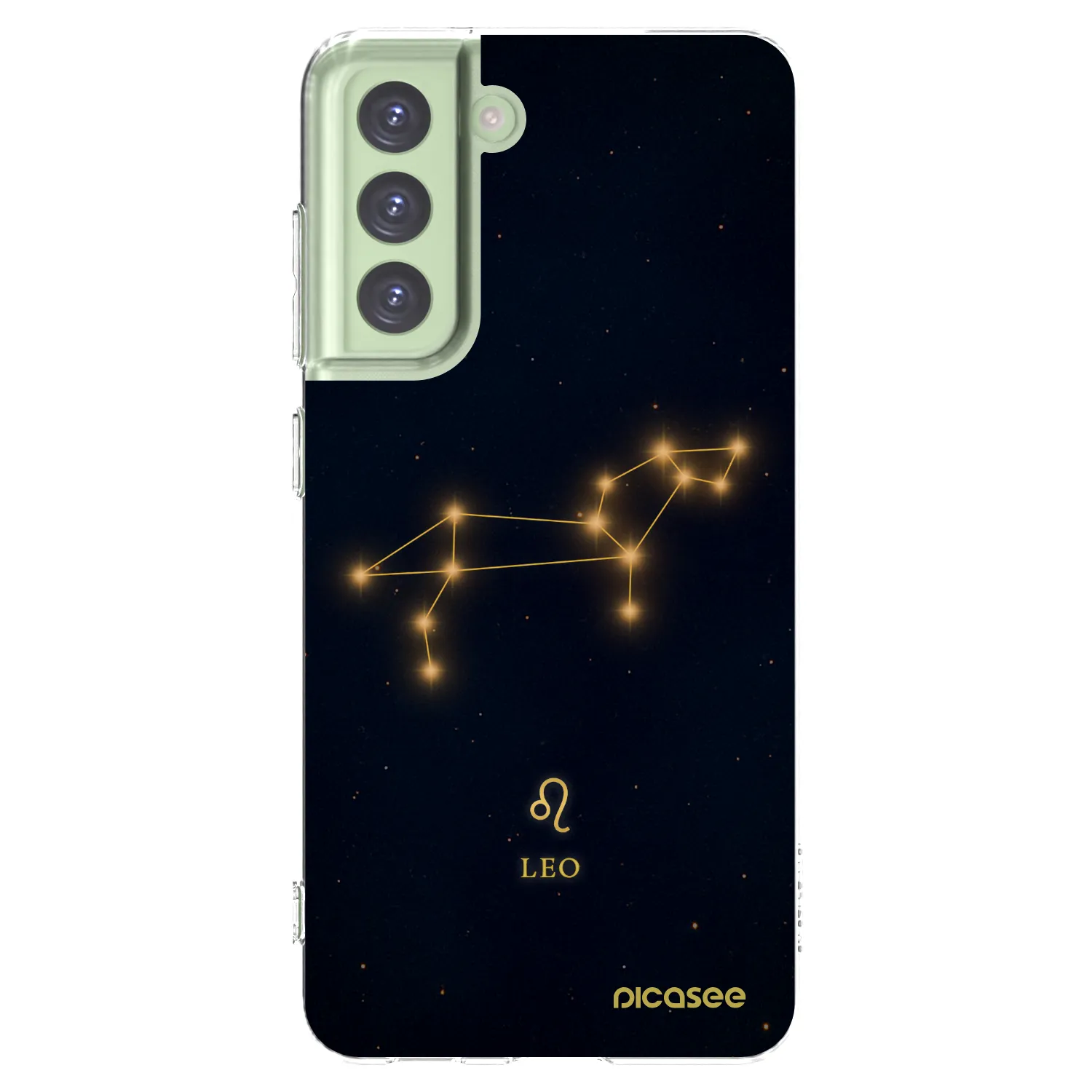 Picasee silikónový prehľadný obal pre Samsung Galaxy S21 FE 5G - LEO