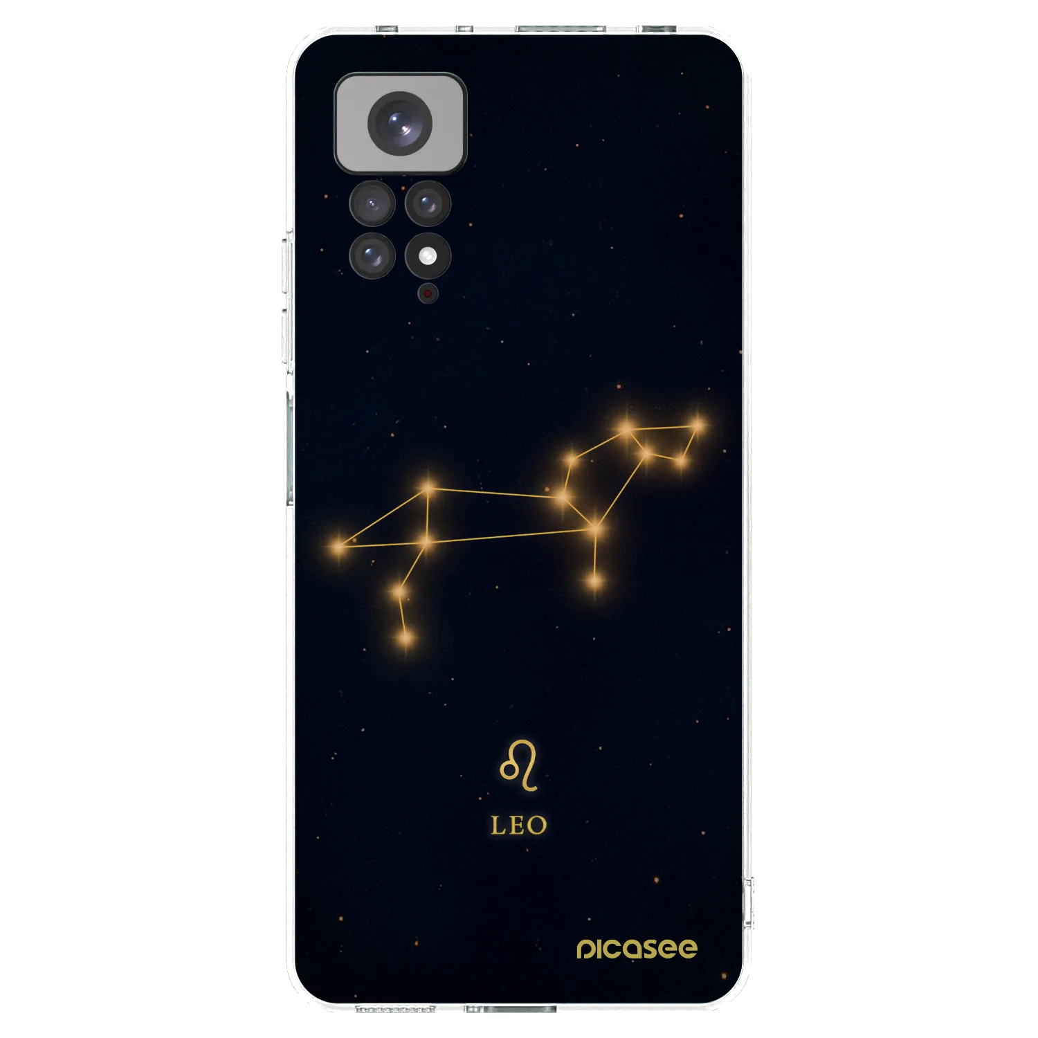 Picasee silikónový prehľadný obal pre Xiaomi Redmi Note 11 - LEO