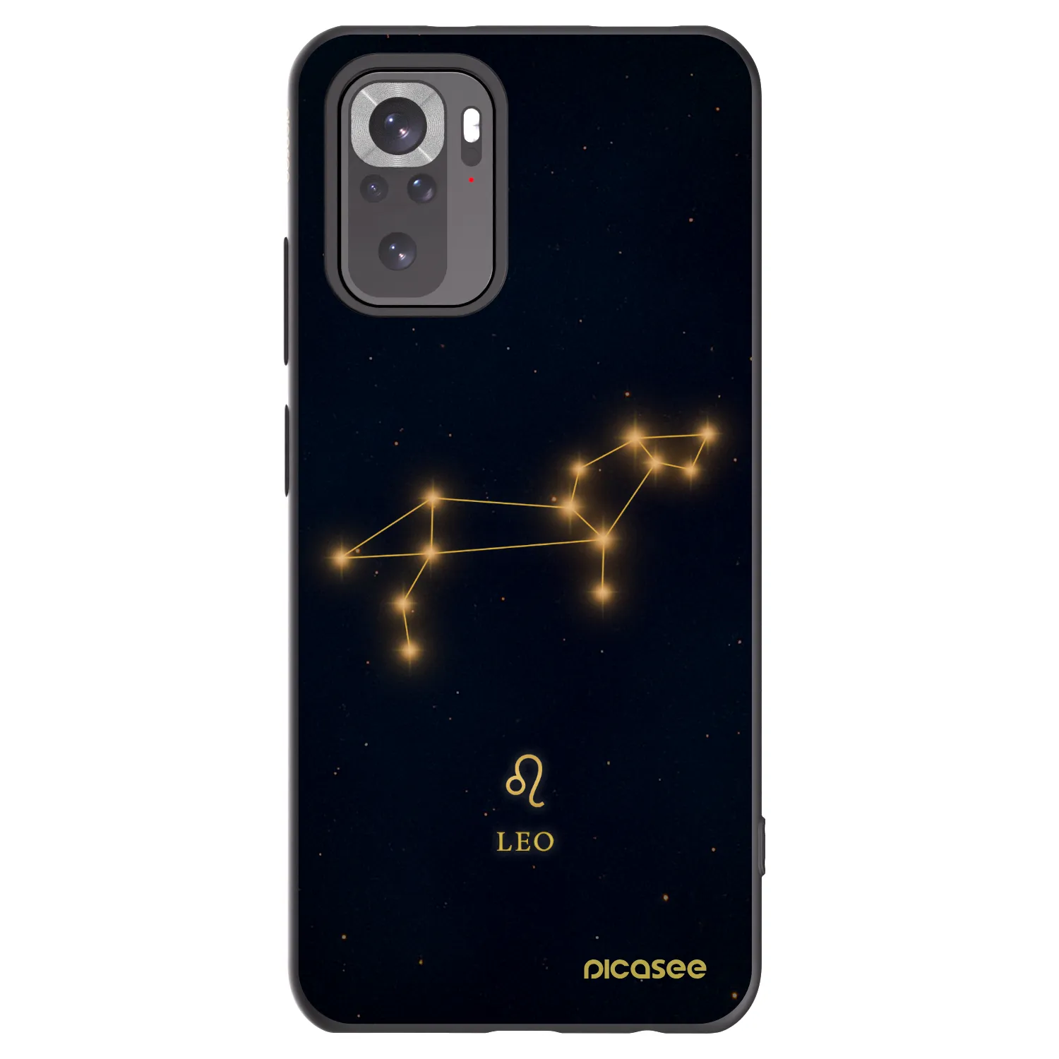 Picasee silikónový čierny obal pre Xiaomi Redmi Note 11S 4G - LEO
