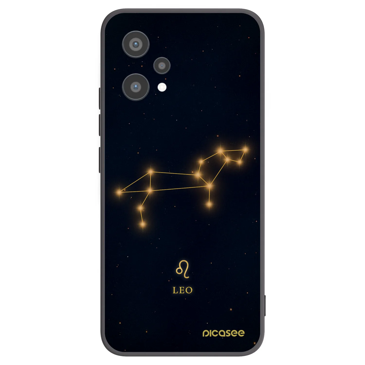 Picasee silikónový čierny obal pre Realme 9 Pro 5G - LEO