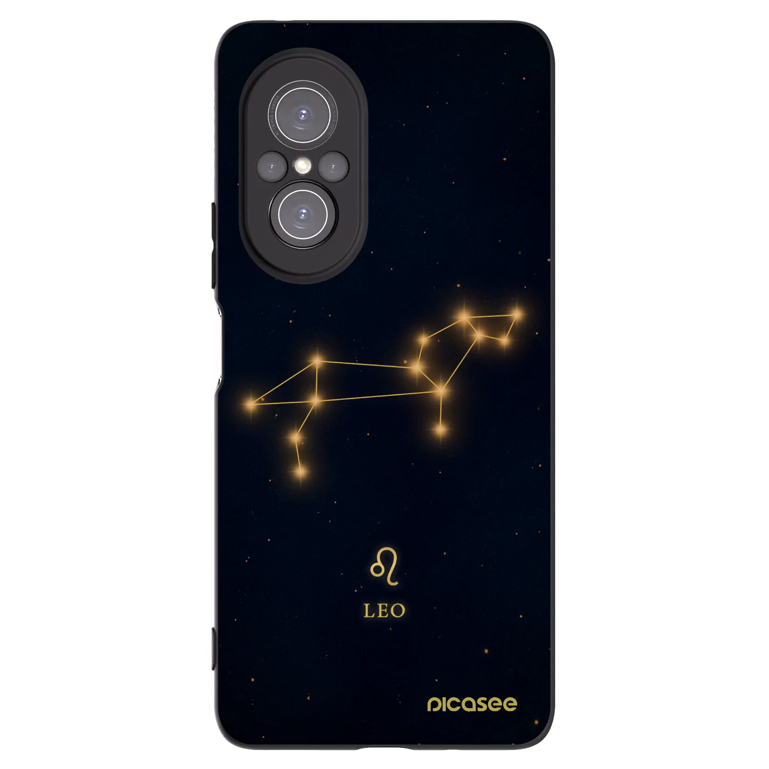 Picasee silikónový čierny obal pre Huawei Nova 9 SE - LEO
