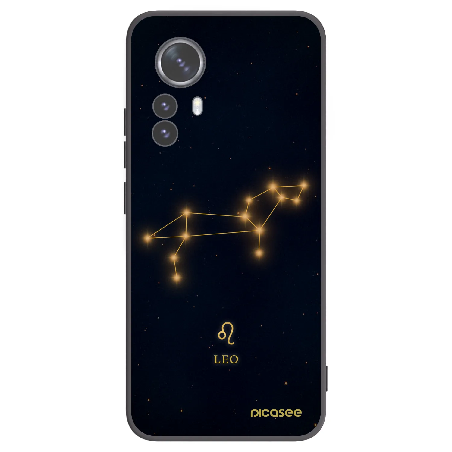 Picasee silikónový čierny obal pre Xiaomi 12 Pro - LEO