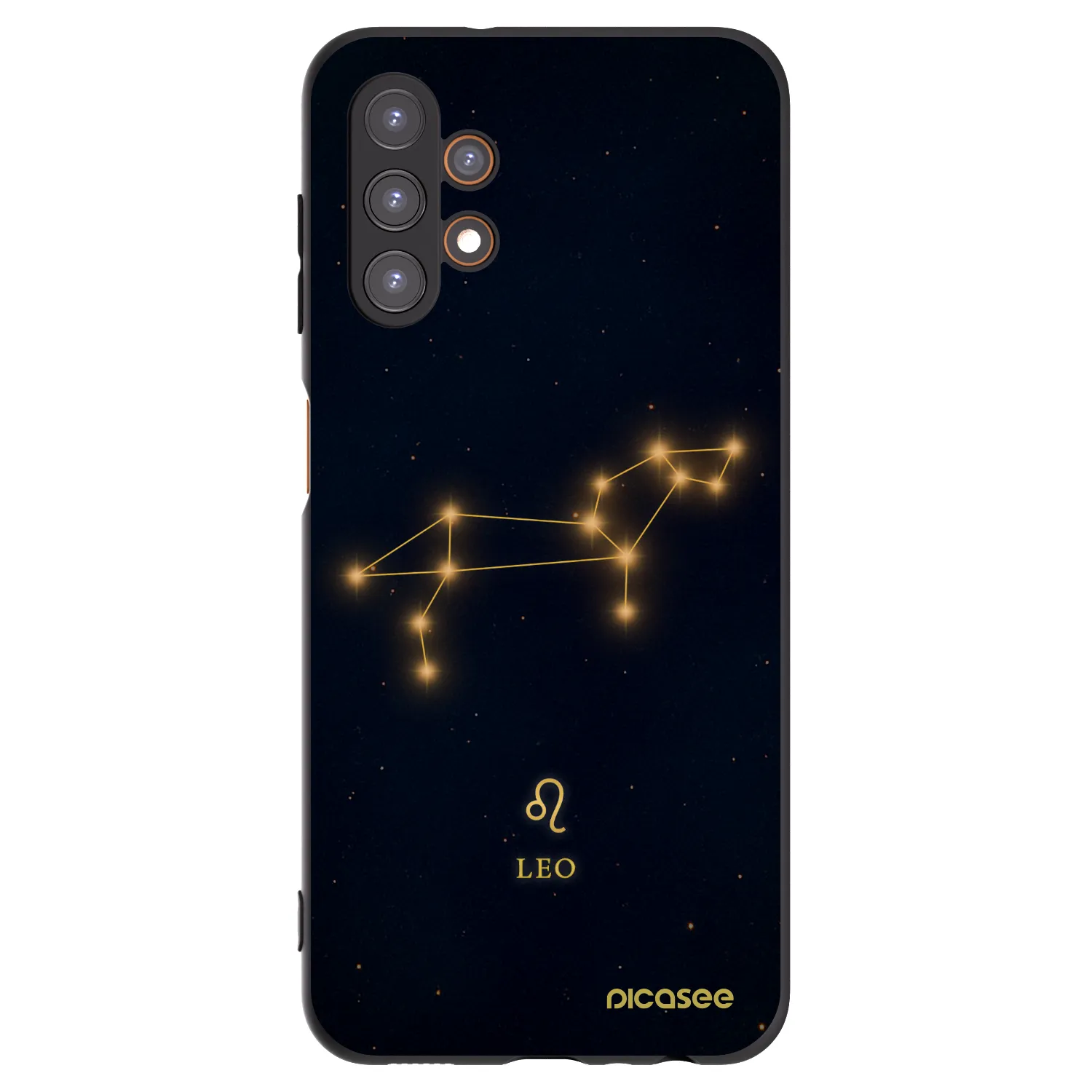 Picasee silikónový čierny obal pre Samsung Galaxy A13 4G A135 - LEO