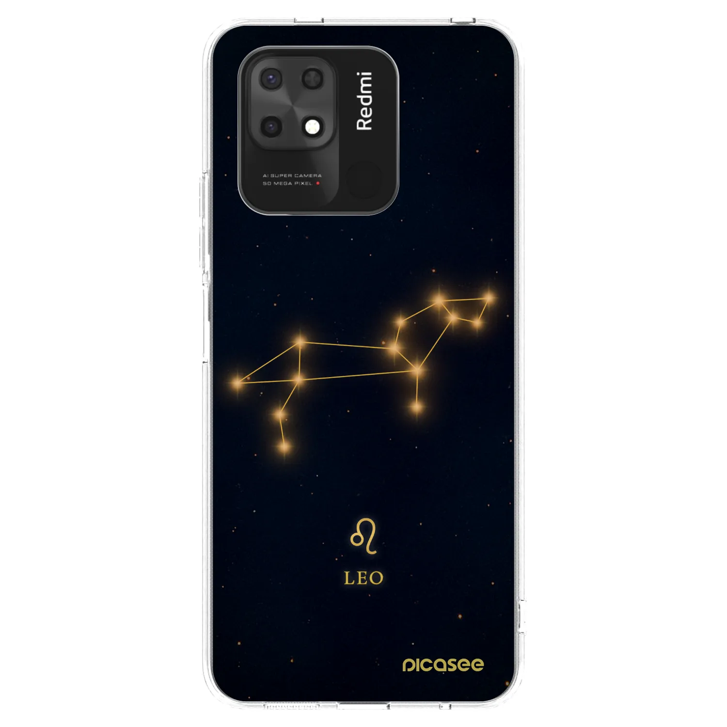 Silikónový prehľadný obal pre Xiaomi Redmi 10C - LEO