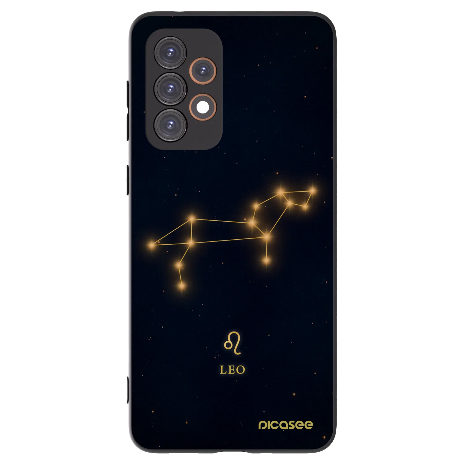 Picasee silikónový čierny obal pre Samsung Galaxy A33 5G A336 - LEO