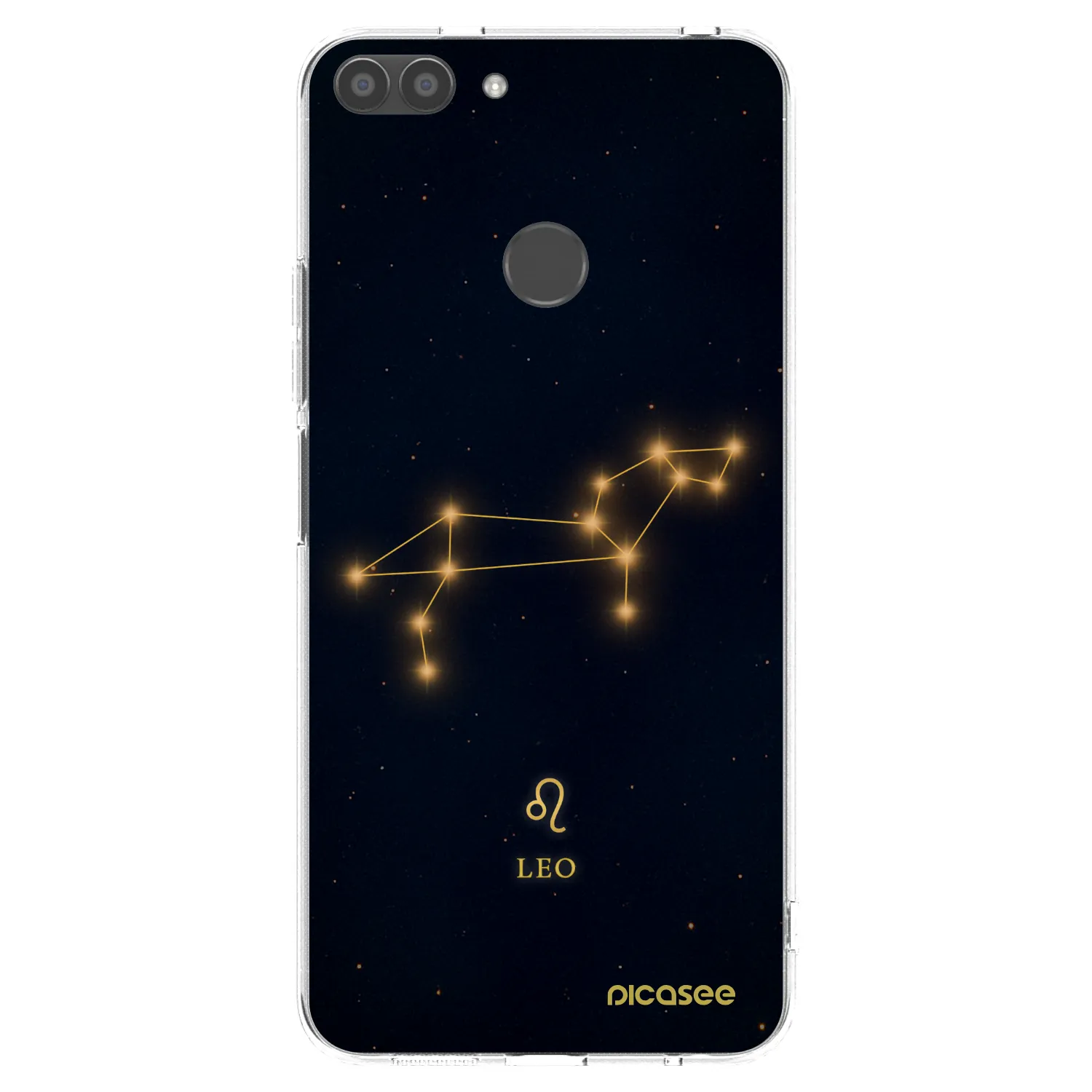 Picasee silikónový prehľadný obal pre Huawei P Smart - LEO