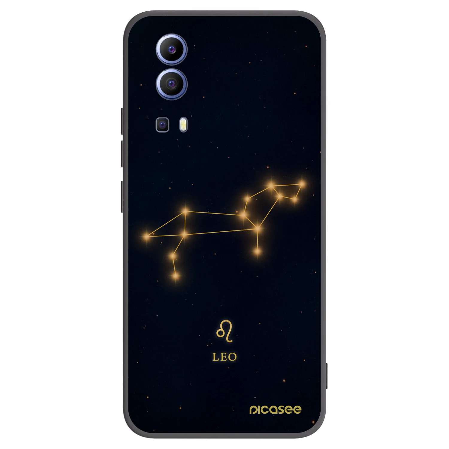 Picasee silikónový čierny obal pre Vivo Y52 5G - LEO