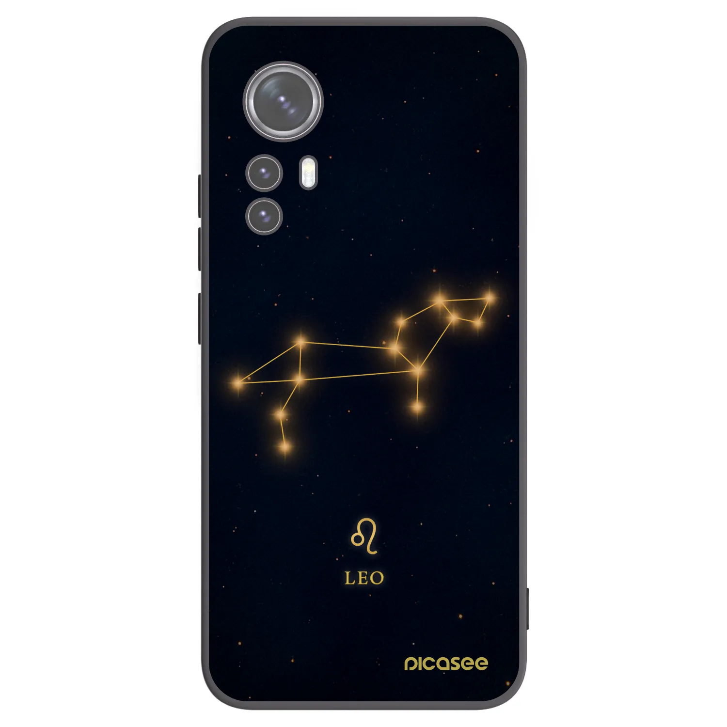 Picasee silikónový čierny obal pre Xiaomi 12X - LEO