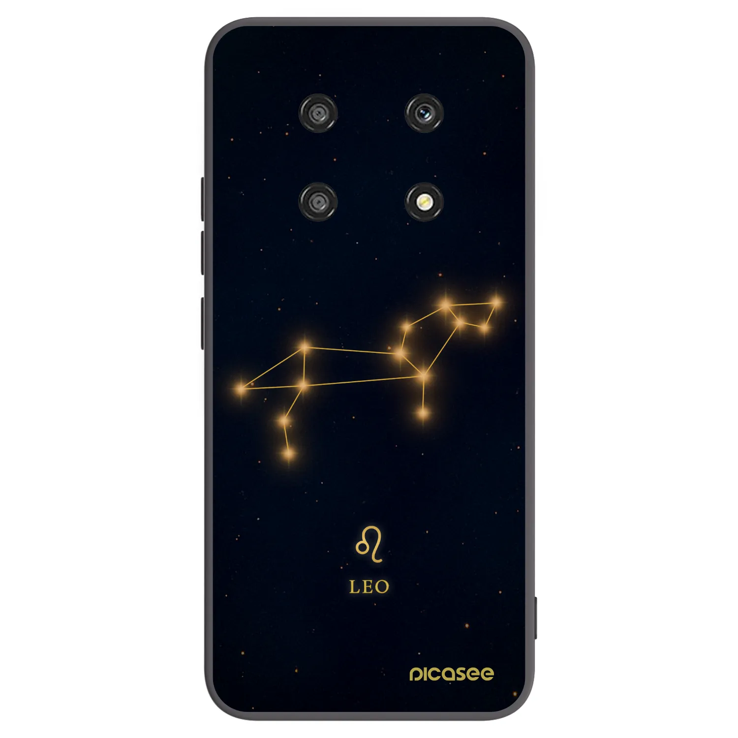 Picasee silikónový čierny obal pre Honor Magic4 Lite 5G - LEO