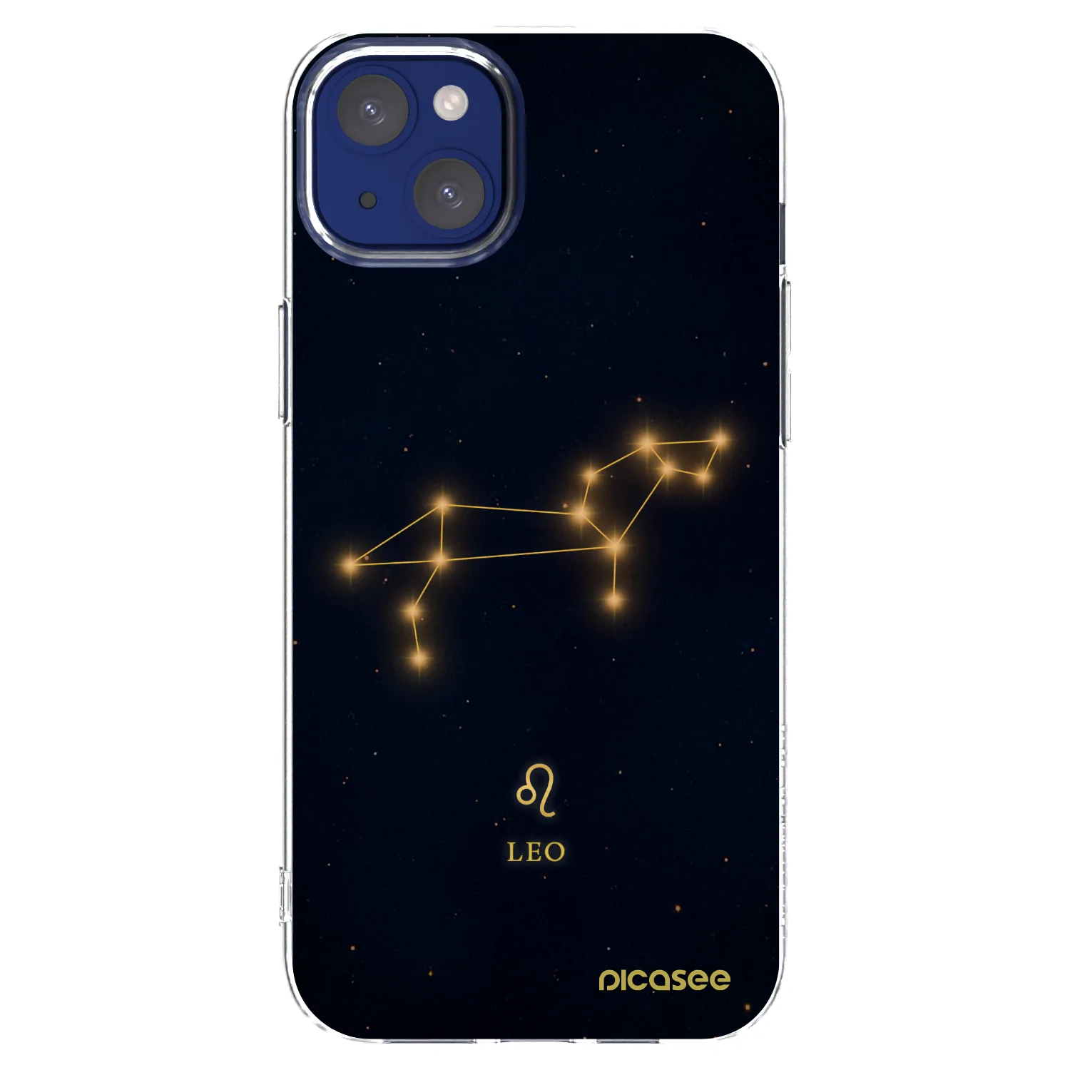Picasee silikónový prehľadný obal pre Apple iPhone 14 Plus - LEO